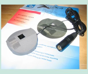 COO8E Boundary layer microphone