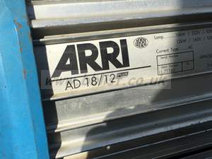 Arri Daylight 18/12k Plus HMI lighting kit 