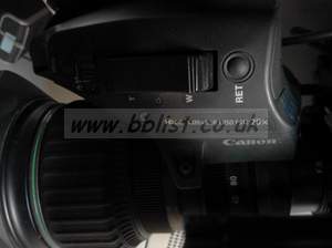 Panasonic AG-HPX500E The lens is up for offers in combination with the camcorder.