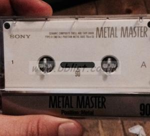 Sony Metal Master cassettes 