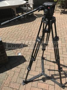 Manfrotto Tripod 503 Head 525MBV Legs Spreader and Bag 