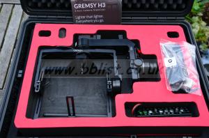 Gremsy H3 Gimbal in Hard Case with extra batteries. 