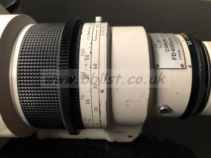 Canon FD 400mm F2.8 PL mount with 2x converter 