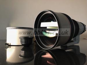 Canon FD 400mm F2.8 PL mount with 2x converter 