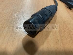 Hawk-Woods adaptor with 4pin XLR 