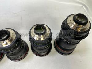 CANON HD-EC FJ Prime set 2/3" mount set of 6 lenses 