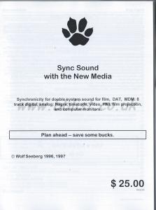 Sync Sound with the New Media - Timecode / Sync Handbook 