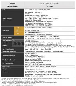 HDD Portable NEXTODI NV 2500 