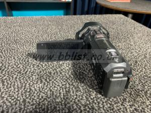 PANASONIC HC-V770 Full HD Camcorder, like new Rear view showing touch screen open