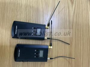 2 x Audio Wireless radio mic kits for sale 