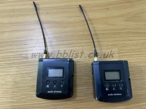 2 x Audio Wireless radio mic kits for sale 