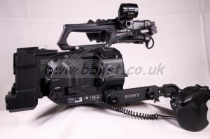 Sony PXW-FS7M2 Camera and XDAC Back RH Side View with Back