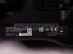 Sony PXW-FS7M2 Camera and XDAC Back PXW-FS7M2 Serial Number 0031524