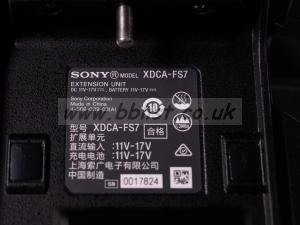 Sony PXW-FS7M2 Camera and XDAC Back XDCA-FS7 Serial Number 0017824