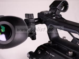 Sony PXW-FS7M2 Camera and XDAC Back Eye Cup Clean and no wear on handle