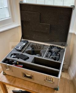 Sachtler Sungun HMI light with flight case 