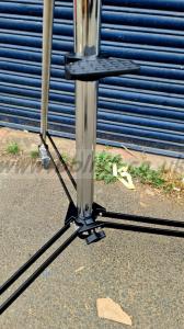 Single stage wind up stand with wheels NEW 