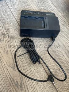 Used Black Sony Battery charger/AC adaptor BC-U1 - Picture 