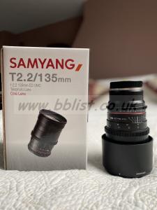 Full set of Rokinon/Samyang lenses, hardly used, boxed. 