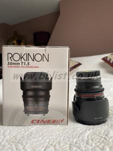 Full set of Rokinon/Samyang lenses, hardly used, boxed. 