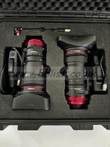 CANON CN-E Cine Servo Zoom Set c/w accessories & case 