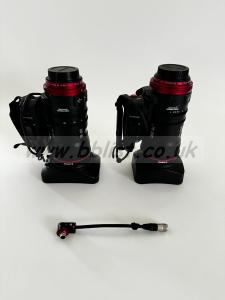 CANON CN-E Cine Servo Zoom Set c/w accessories & case 