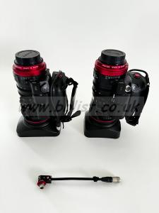 CANON CN-E Cine Servo Zoom Set c/w accessories & case 