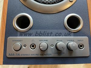 Roland Edirol MA-7A pair of micro powered monitors 