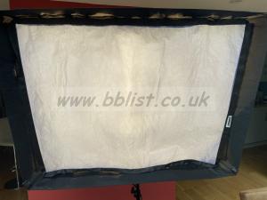 Dedolight DLH1 x300 & Chimera Softbox & Lantern Front of Chimera Softbox with 1/2CTB fitted