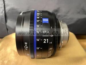 ZEISS COMPACT PRIME 3, 21mm, PL, T2.9, Full frame lens 