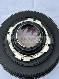 Angenieux 50mm T1.0 rehoused prime lens 