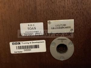 BBC LS3/7 Monitors and QUAD 303A AM814 AMPLIFIERS (PAIR) 