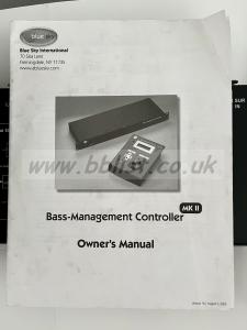 Blue Sky 5.1 Bass Management Controller System MK II 