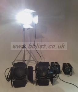 2.5K HMI Bundle - 3 Heads - 2 Ballasts - Arri 