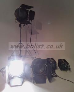 2.5K HMI Bundle - 3 Heads - 2 Ballasts - Arri 