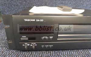 Tascam DA20 DAT Recorder (EJECT FAULT - FOR REPAIR) 