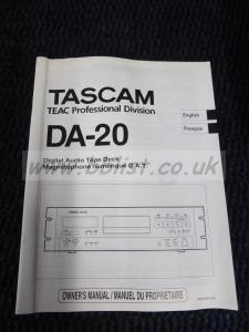 Tascam DA20 DAT Recorder (EJECT FAULT - FOR REPAIR) 