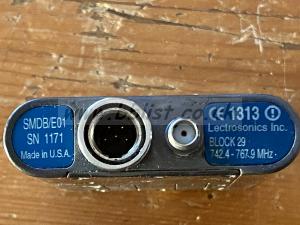 Lectrosonics belt transmitter SMDB/E01 block 29 