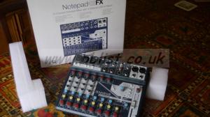 Soundcraft Notepad 12-fx Mixer Lexicon FX 4x4 USB interface 