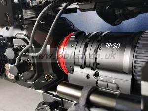 BMD Mini Ursa Pro Camera Rig with Canon Cine CN-E 18-80mm Le 