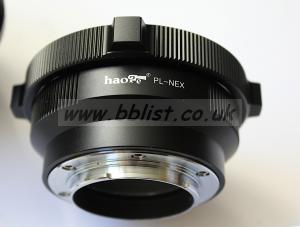 Canon HJ21 KLL lens and Abakus 132 B4 to Super 16 Adapter 