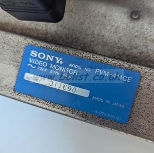 SONY 4-way 4" video monitor PVM-411CE 