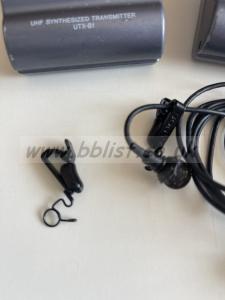 Sony UHF Radio mic system with ECM77 and Headset  mic 