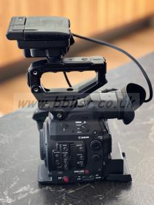 Canon EOS C300 MK2 Inc Factory PL and EF Lens Mounts left profile