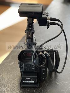 Canon EOS C300 MK2 Inc Factory PL and EF Lens Mounts rear profile