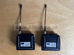 2 x Wisycom MTP41s Transmitters 