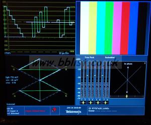 Tektronix WVR-7020 HDSDI  Waveform/Vectorscope 