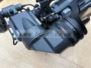 Sony PXW-X500 Camcorder Top of B&W HDVF-20A Viewfinder