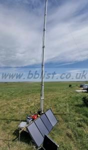 10m Pneumatic portable Mast, Compressor & Accessories 