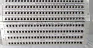 2x Bes 3u Audio Patch Panels 